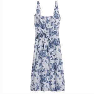 NWT Banana Republic Poplin Square Neck Dress Size 10
